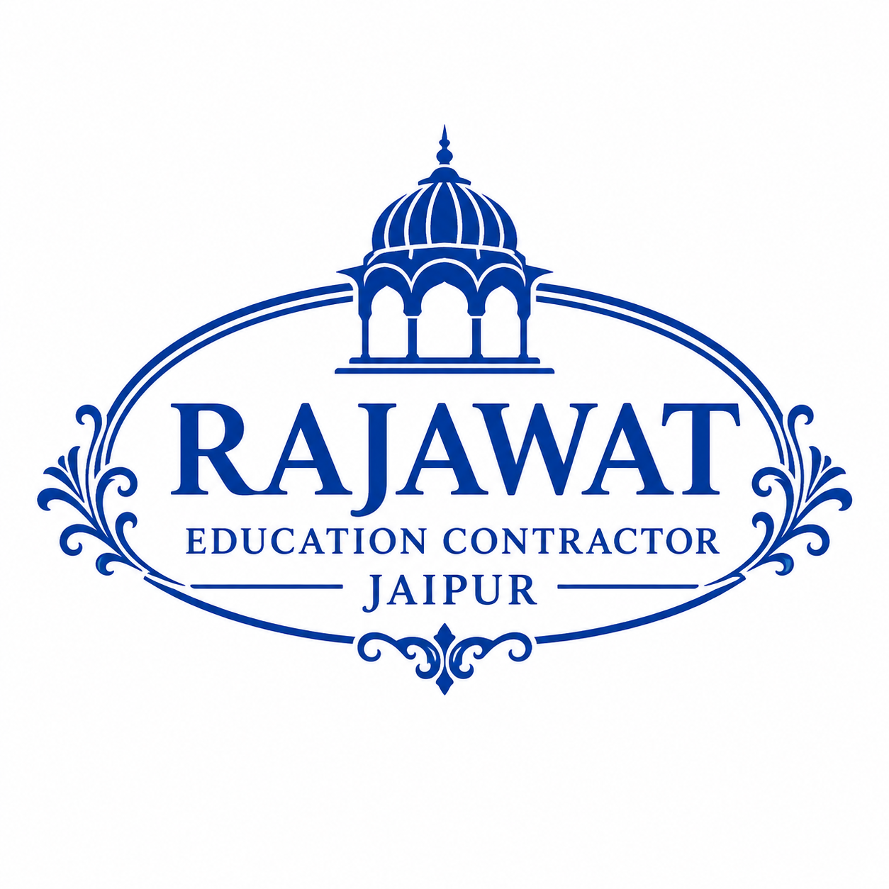 Rajawat Edu Contractor Jaipur Logo